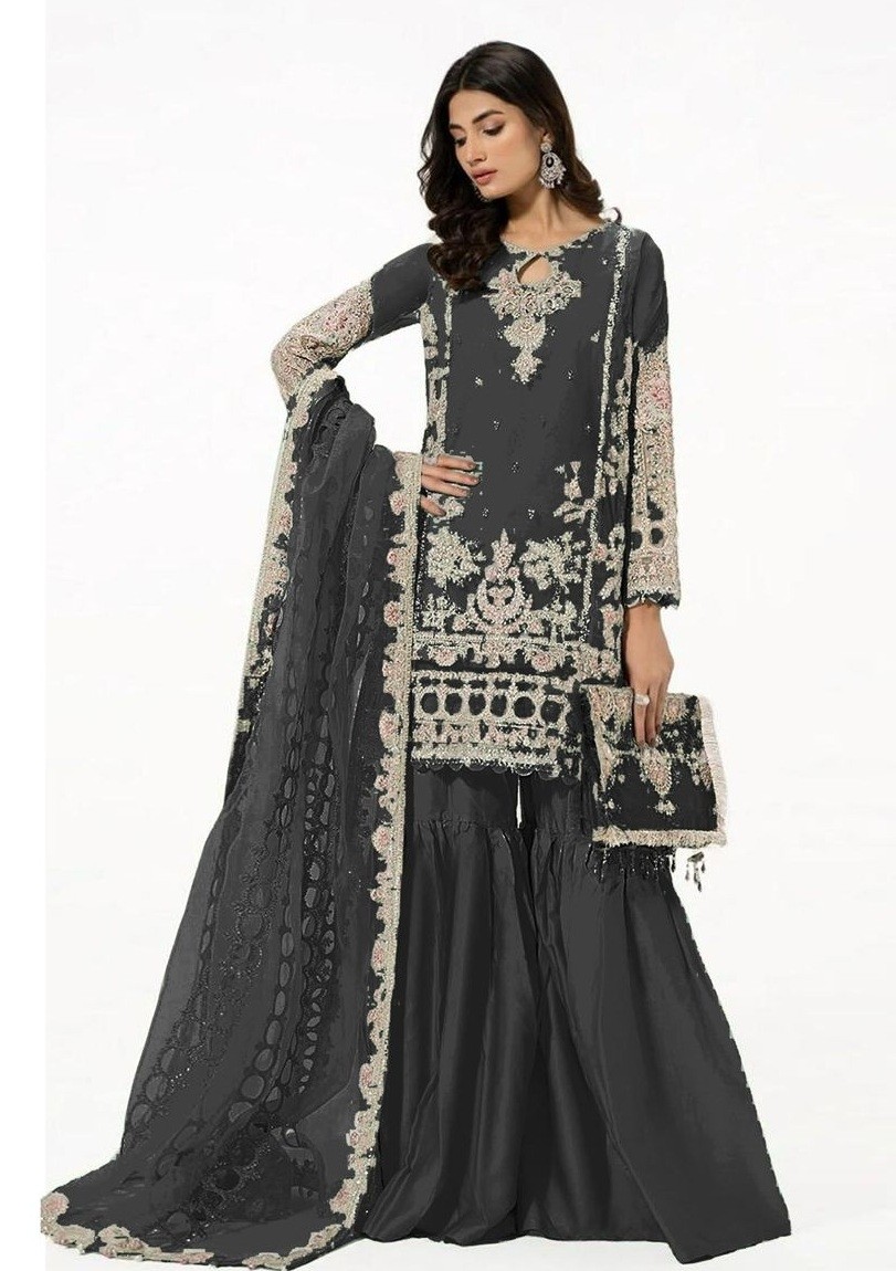 ZIAAZ DESIGNS 745 B PARTYWEAR PAKISTANI SALWAR SUITS ONLINE