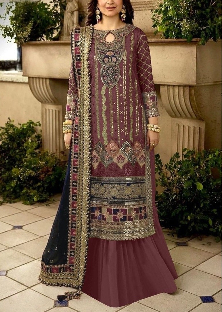 AFROZEH AF 216 D SALWAR SUITS WHOLESALE IN INDIA