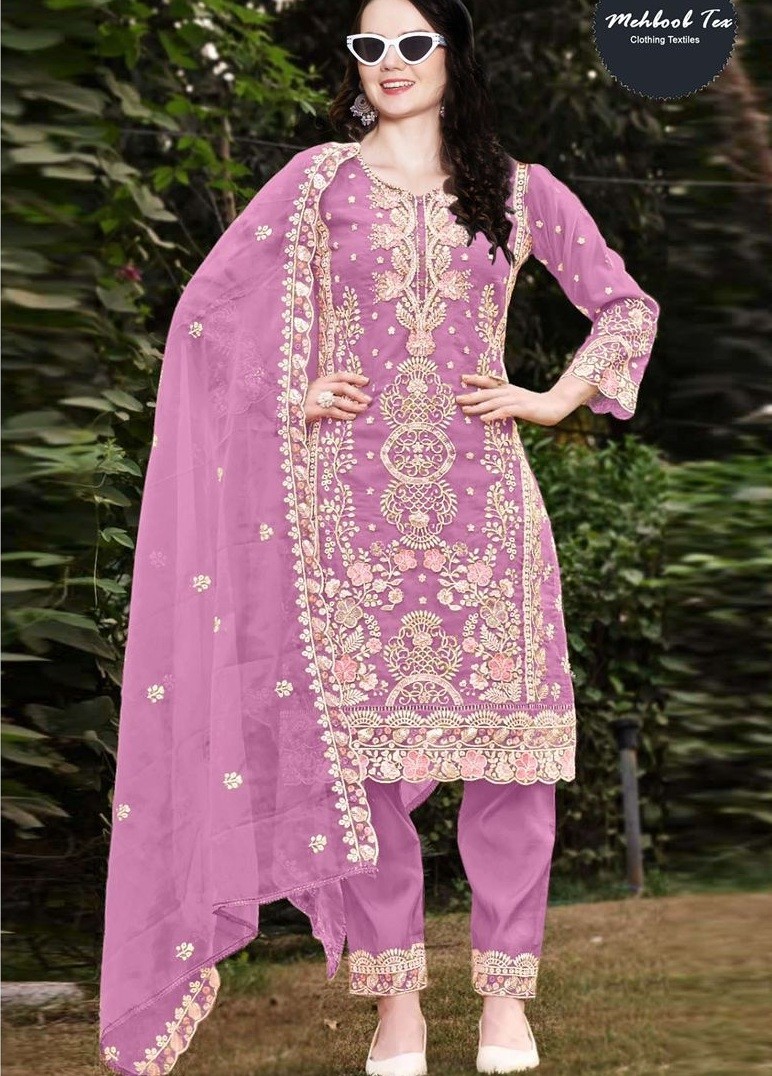 MEHBOOB TEX 1497 D PAKISTANI SALWAR SUITS WHOLESALE ONLINE SINGLE