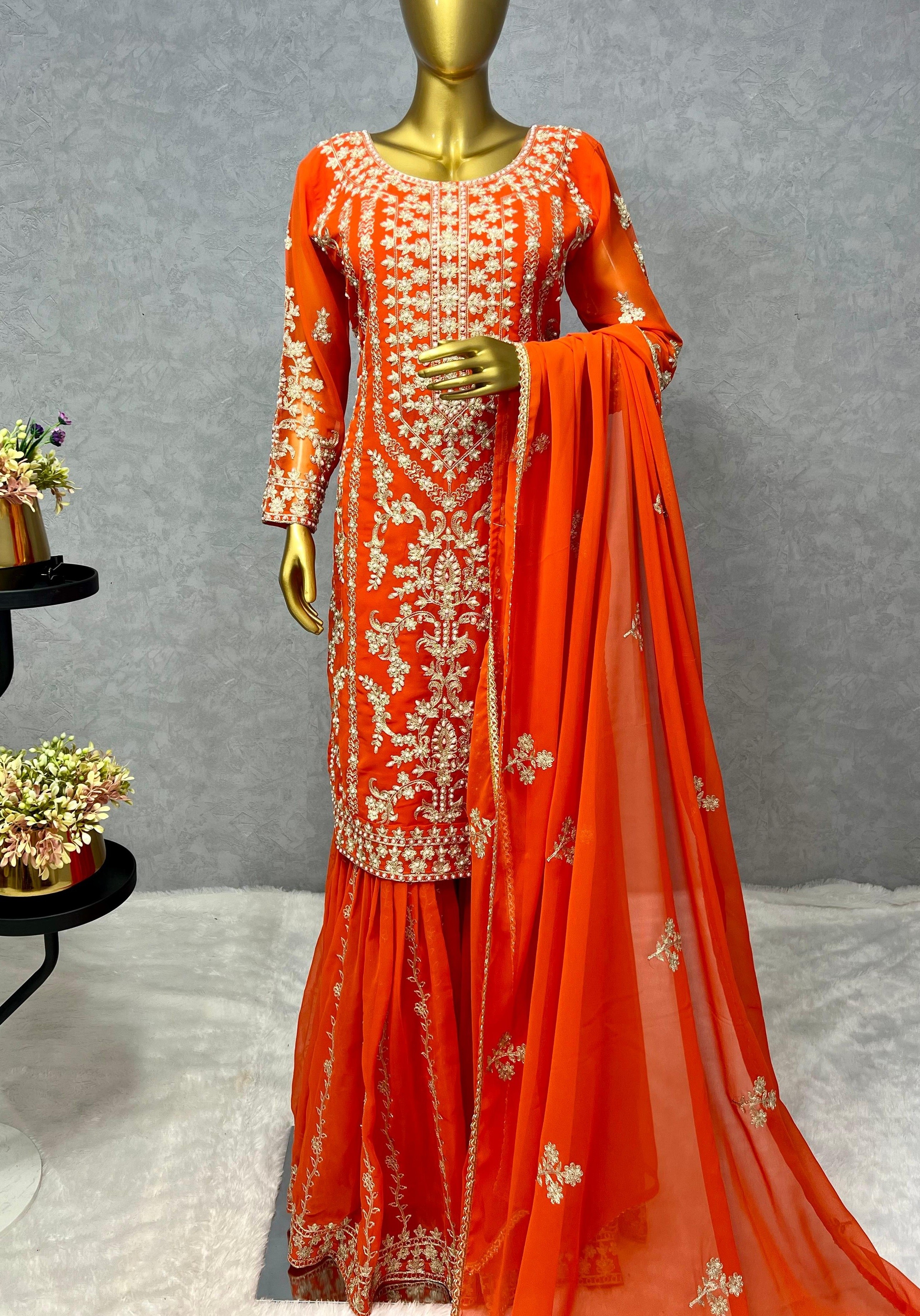 JL 1015 READYMADE SHARARA SUITS MANUFACUTRER