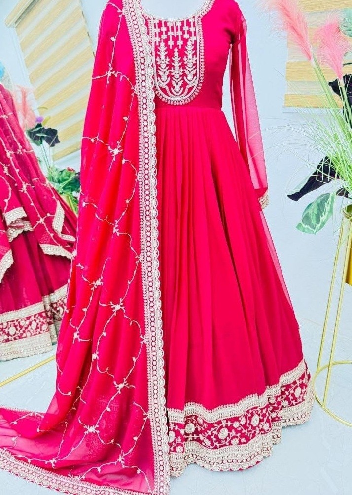 ZOYA DESIGNER ZB 5048 ANARKALI GOWN GEORGETTE