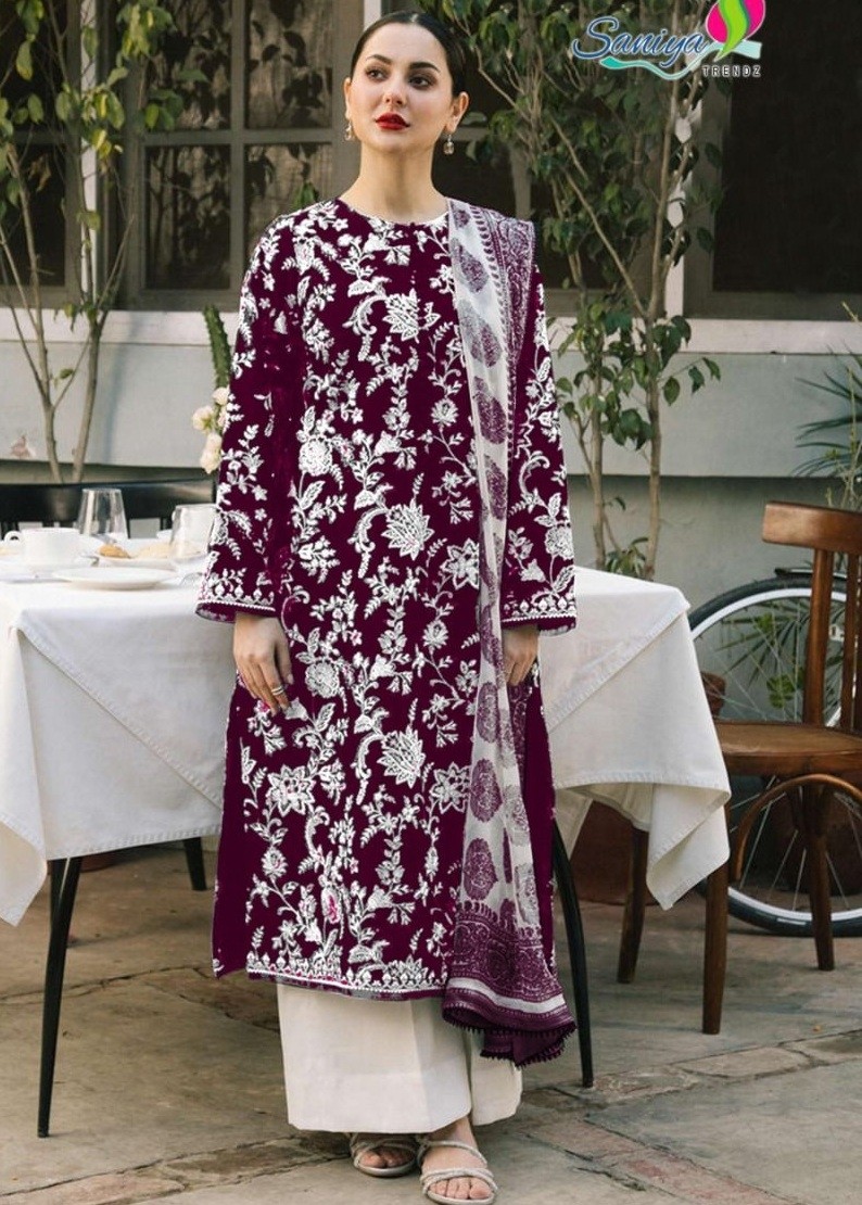 SANIYA TRENDZ 7117 D DEALER PAKISTANI SUITS ONLINE SHOPPING INDIA
