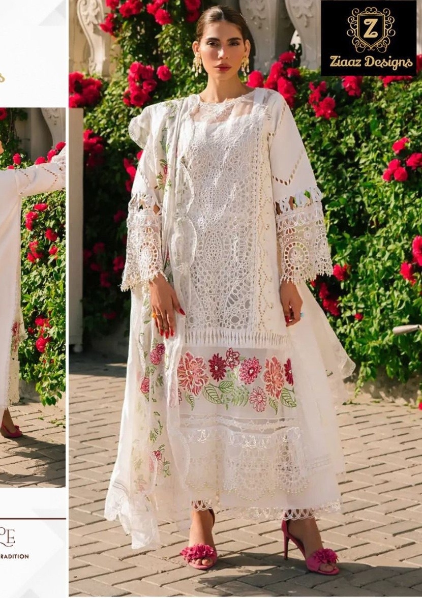ZIAAZ DESIGNS 581 LATEST PAKISTANI SUITS SINGLE ONLINE