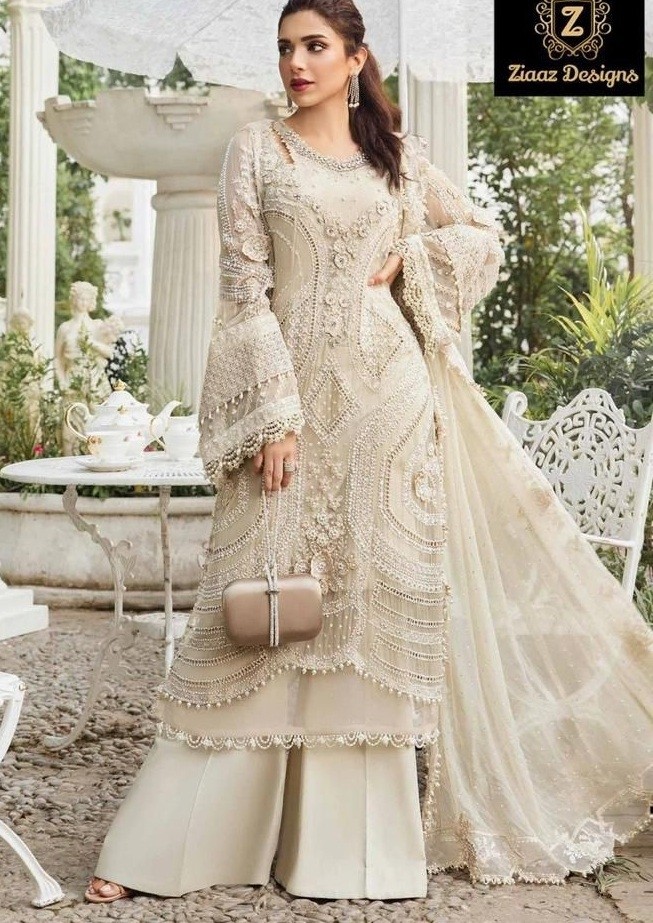 ZIAAZ DESIGNS 633 PAKISTANI SUITS LATEST