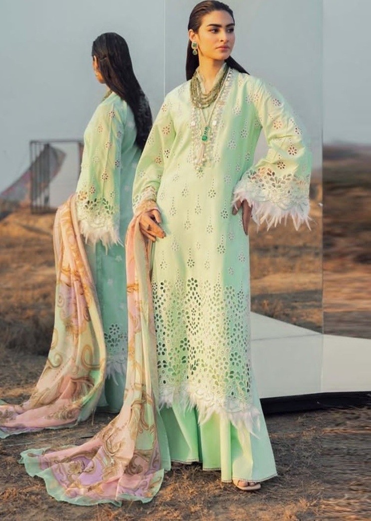 SANIYA TRENDZ 30001 ADAN LIBAS CHIKANKARI 30 PAKISTANI SUITS WHOLESALER 