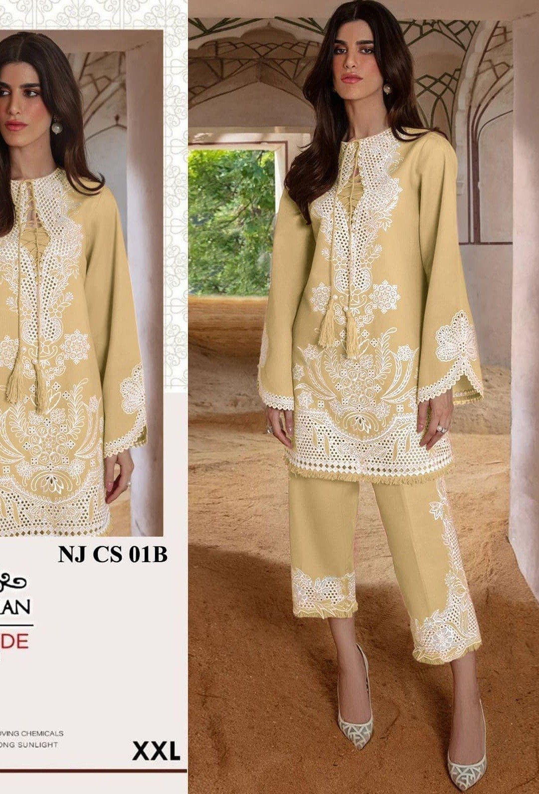 NOOR JAHAN NJ CS 01 B READYMADE COLLECTION PAKISTANI SUITS MANUFACTURER