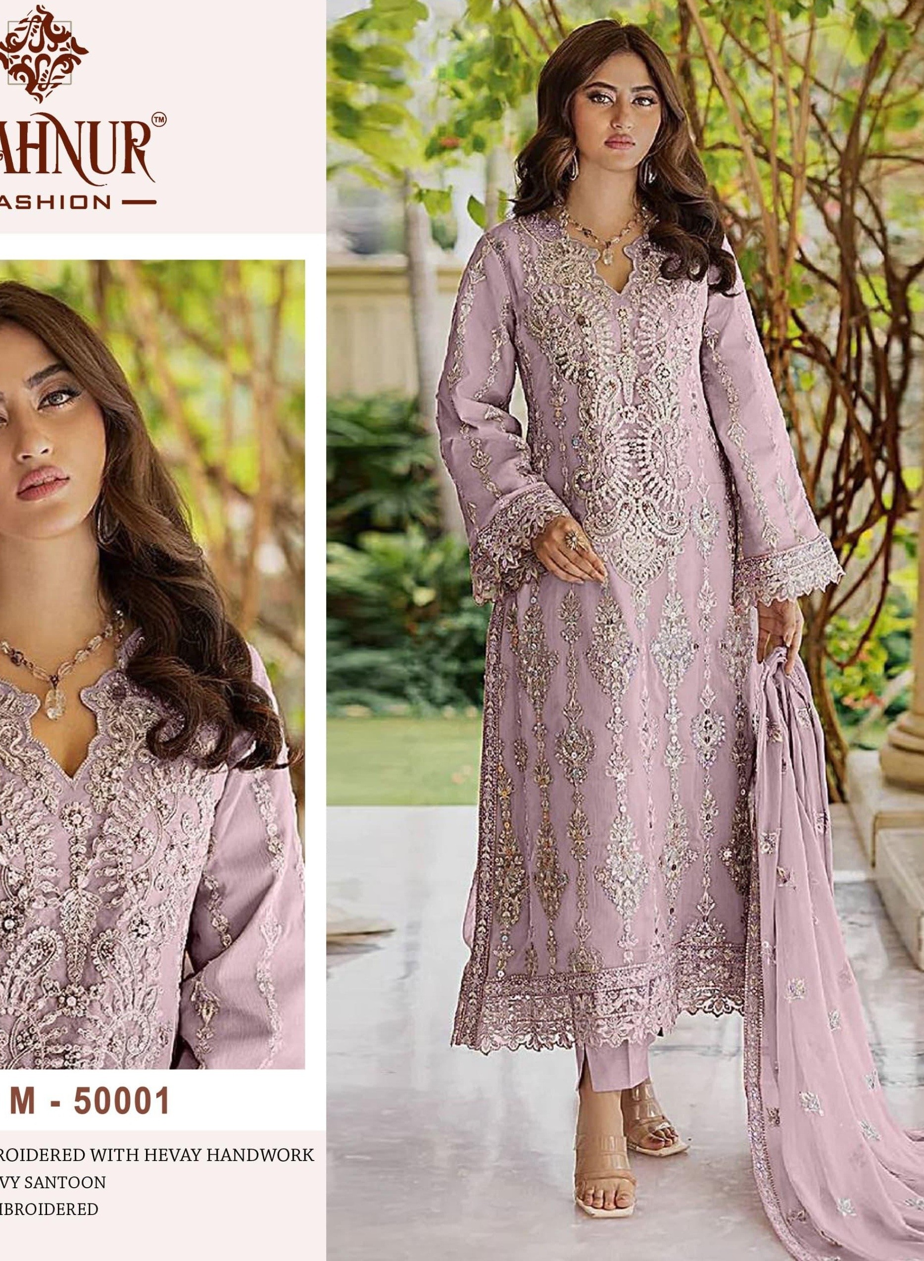 MAHNUR FASHION 50001 LATEST SALWAR SUITS