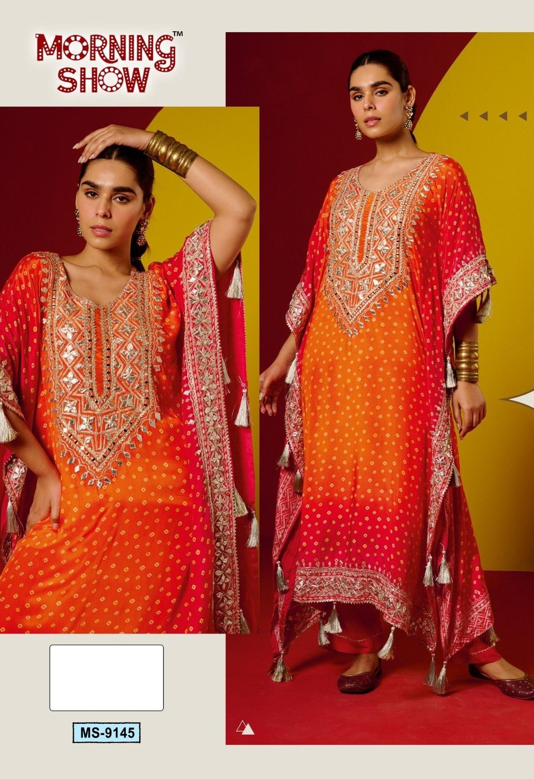 FEPIC MORNING SHOW MS 9145 LATEST PAKISTANI DRESS