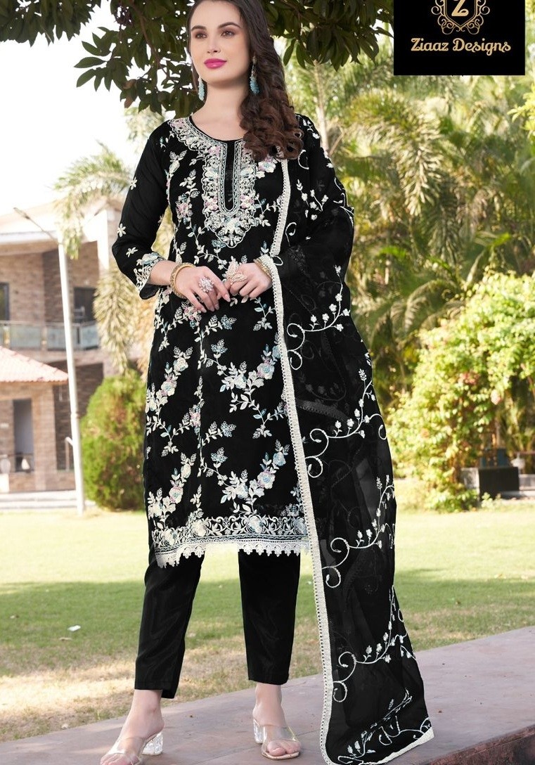 ZIAAZ DESIGNS 758 B LATEST DESIGNS SALWAR SUITS