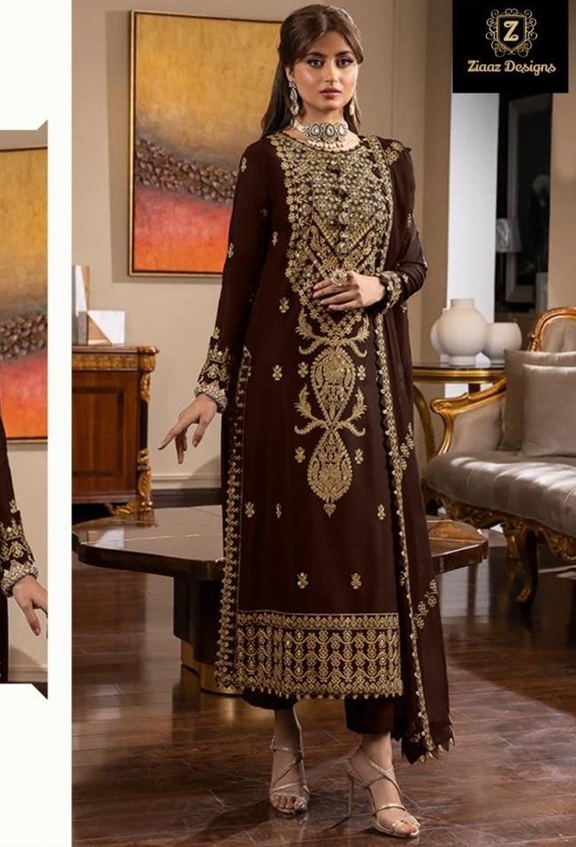 ZIAAZ DESIGNS 430 B STYLISH PAKISTANI SUITS