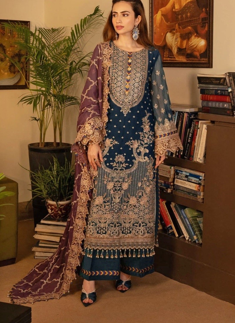 ANAMSA 635 HIT PAKISTANI SALWAR SUITS