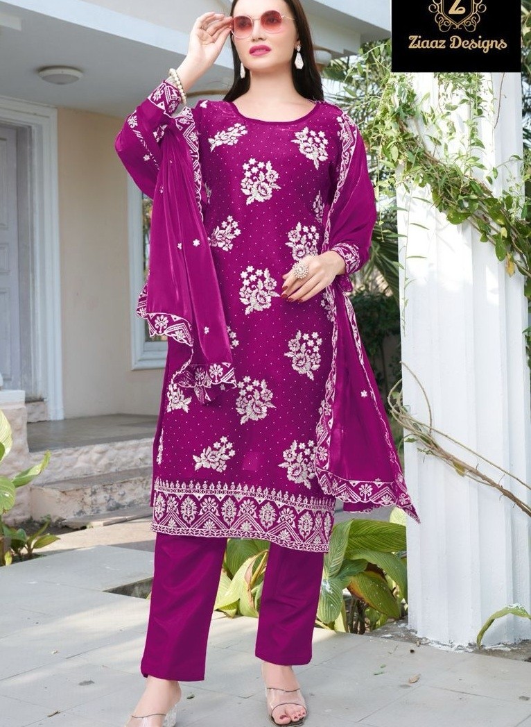 ZIAAZ DESIGNS 760 D PAKISTANI SALWAR SUITS WHOLESALE PRICE