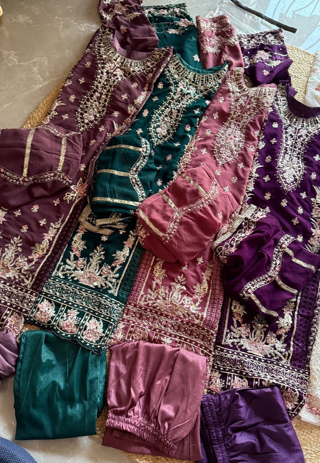 ZIAAZ DESIGNS 489 PAKISTANI DRESSES WHOLESALE SHOPPING