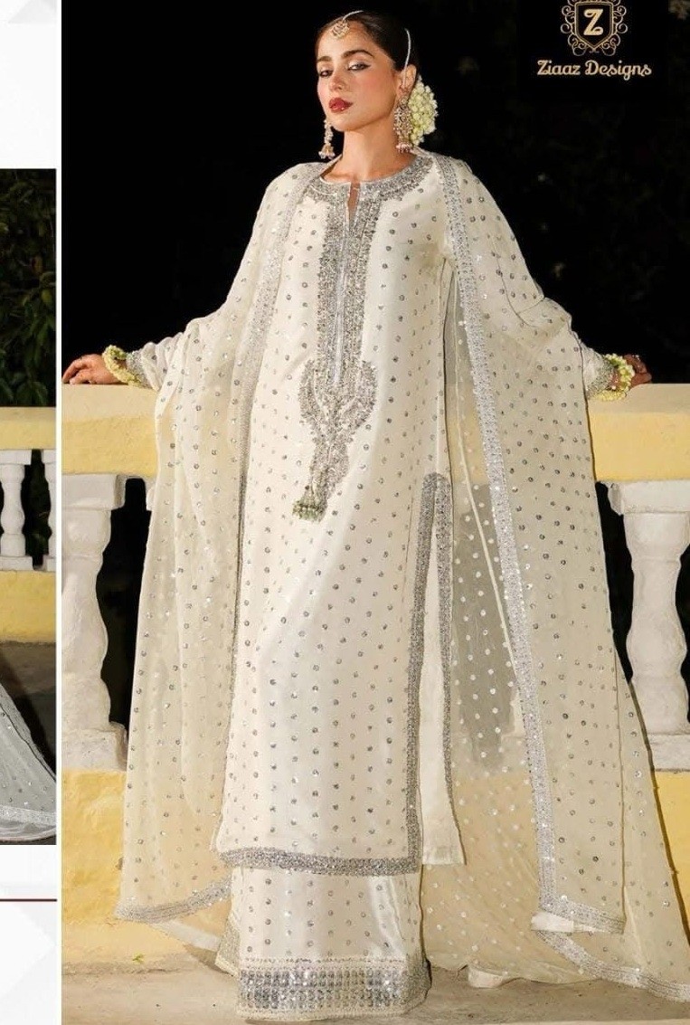 ZIAAZ DESIGNS 446 PAKISTANI DRESSES WHOLESALE