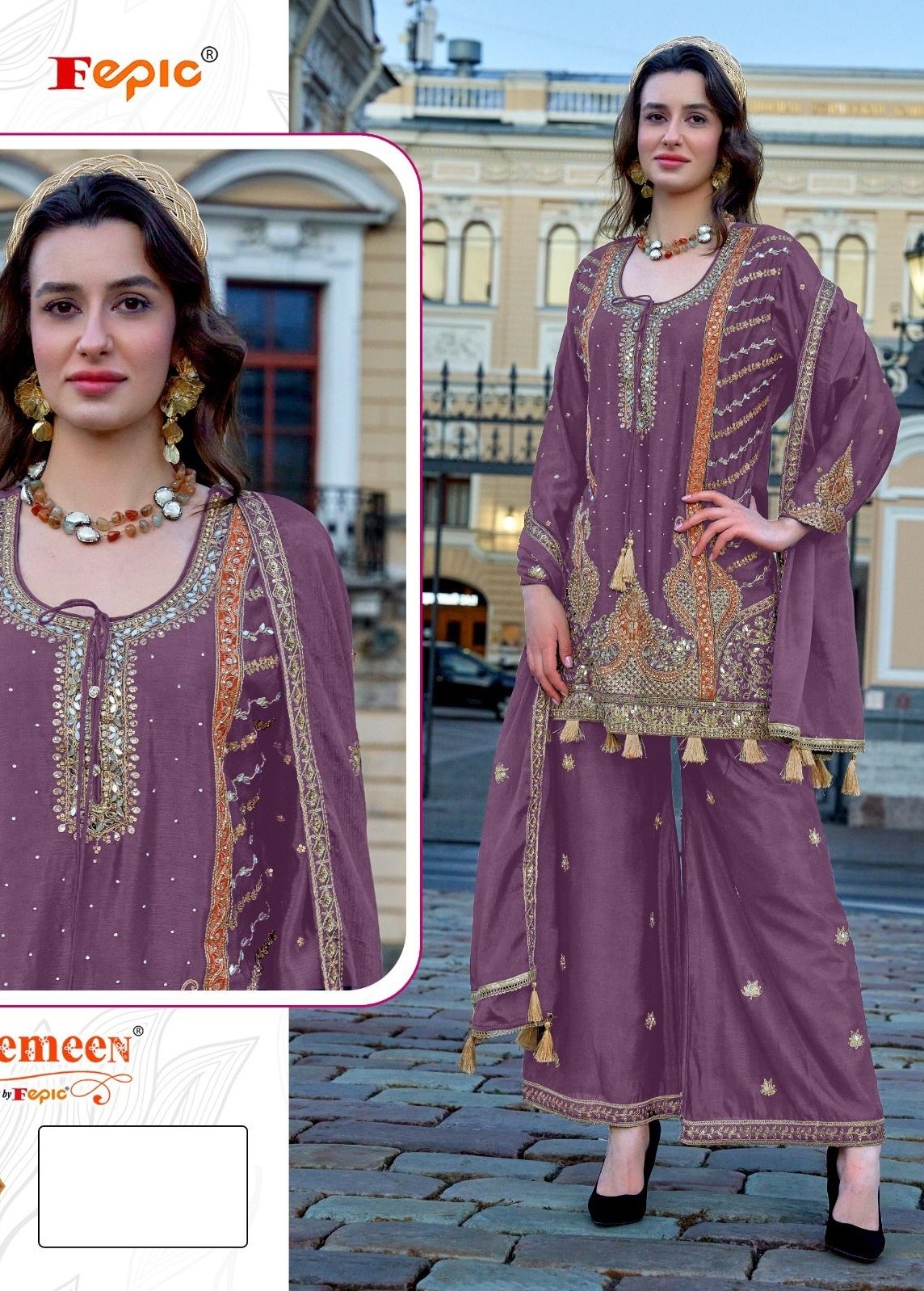 FEPIC ROSEMEEN C 1883 B CHINON SALWAR SUITS SUPPLIER