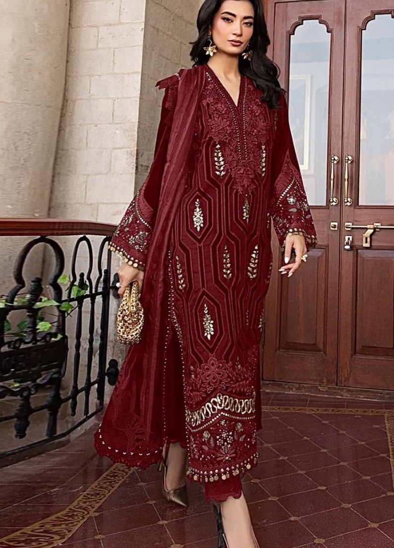 SANIYA TRENDZ 7120 B WHOLESALE BUY PAKISTANI SALWAR SUITS