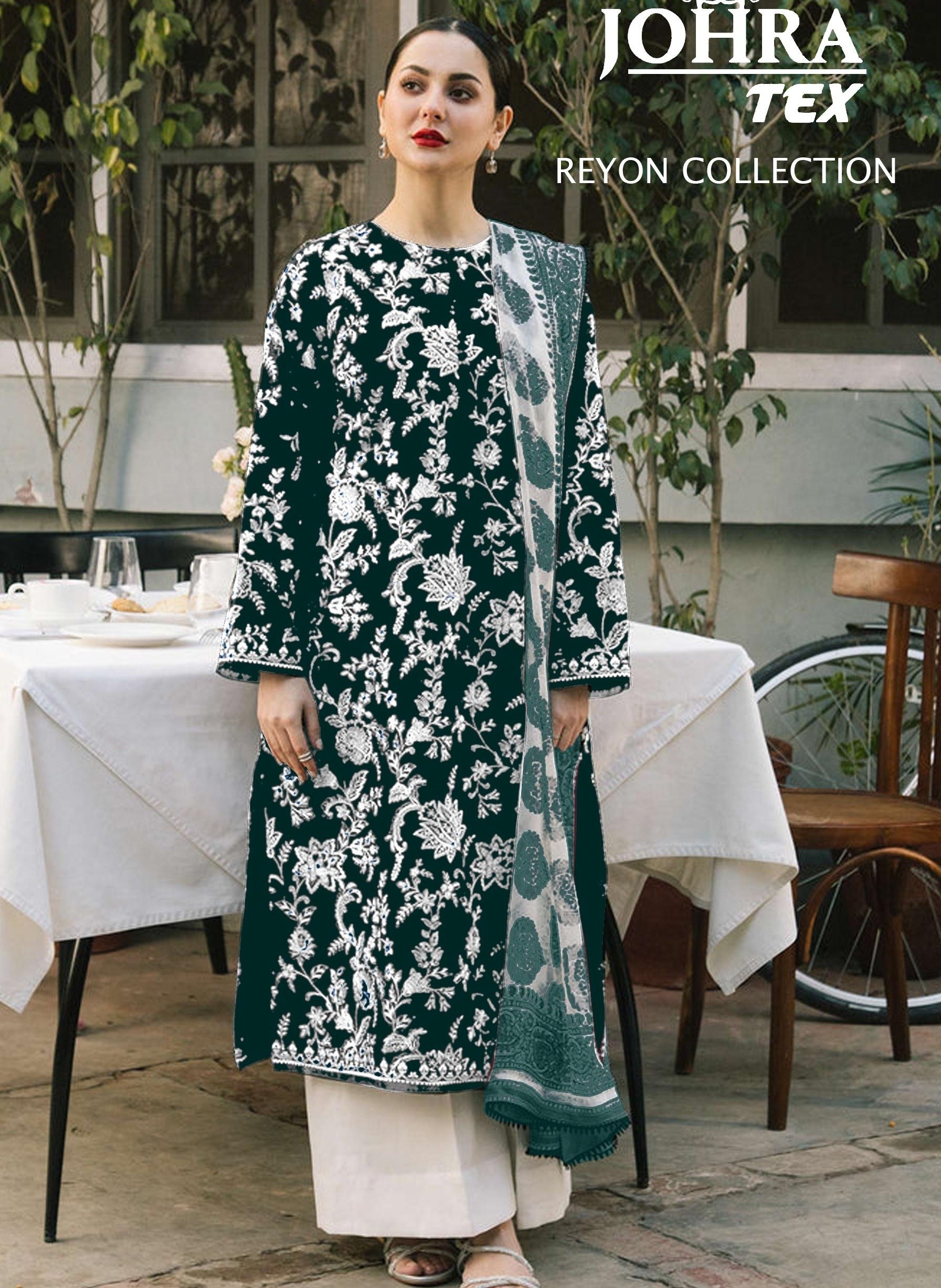 JOHRA TEX JT 157 I REYON COLLECTION VOL 2 ONLINE PAKISTANI SALWAR SUITS BUY INDIA