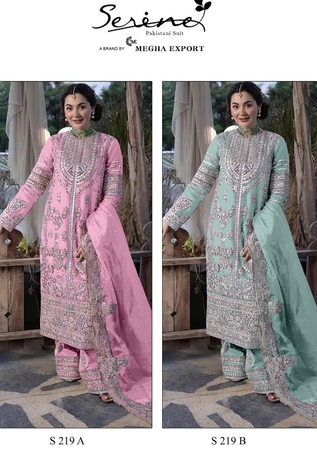 SERINE 219 A B HIT DESIGN PAKISTANI SALWAT SUITS