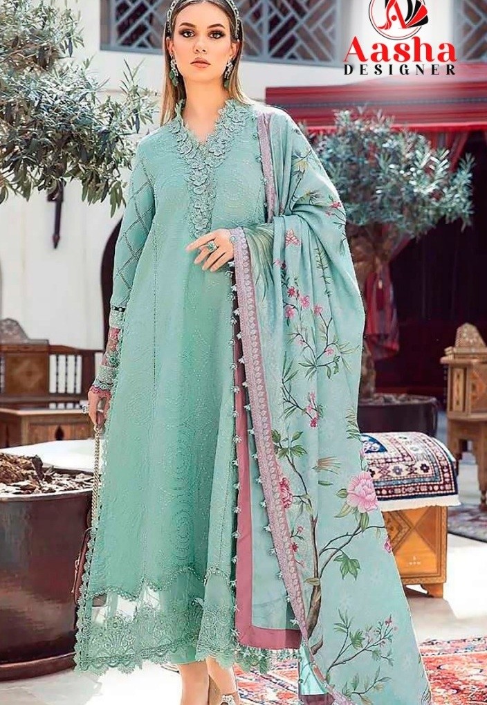 AASHA DESIGNER 1079 HEAVY REYON SALWAR SUITS