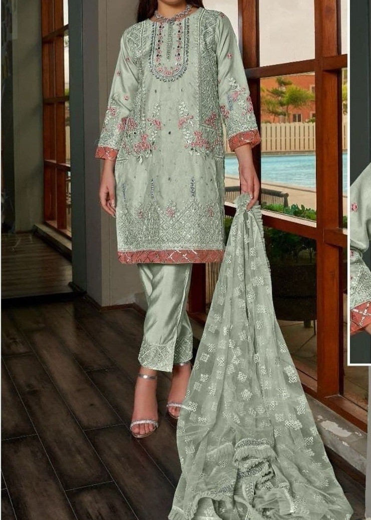 NOOR JAHAN NJ 56 PAKISTANI SUITS SUPPLIER BUY WHOLESALE