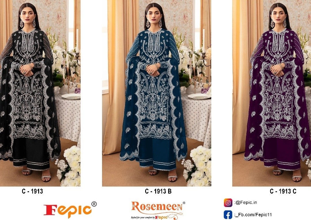 FEPIC ROSEMEEN C 1913 B C SUPPLIER BUY PAKISTANI SUITS