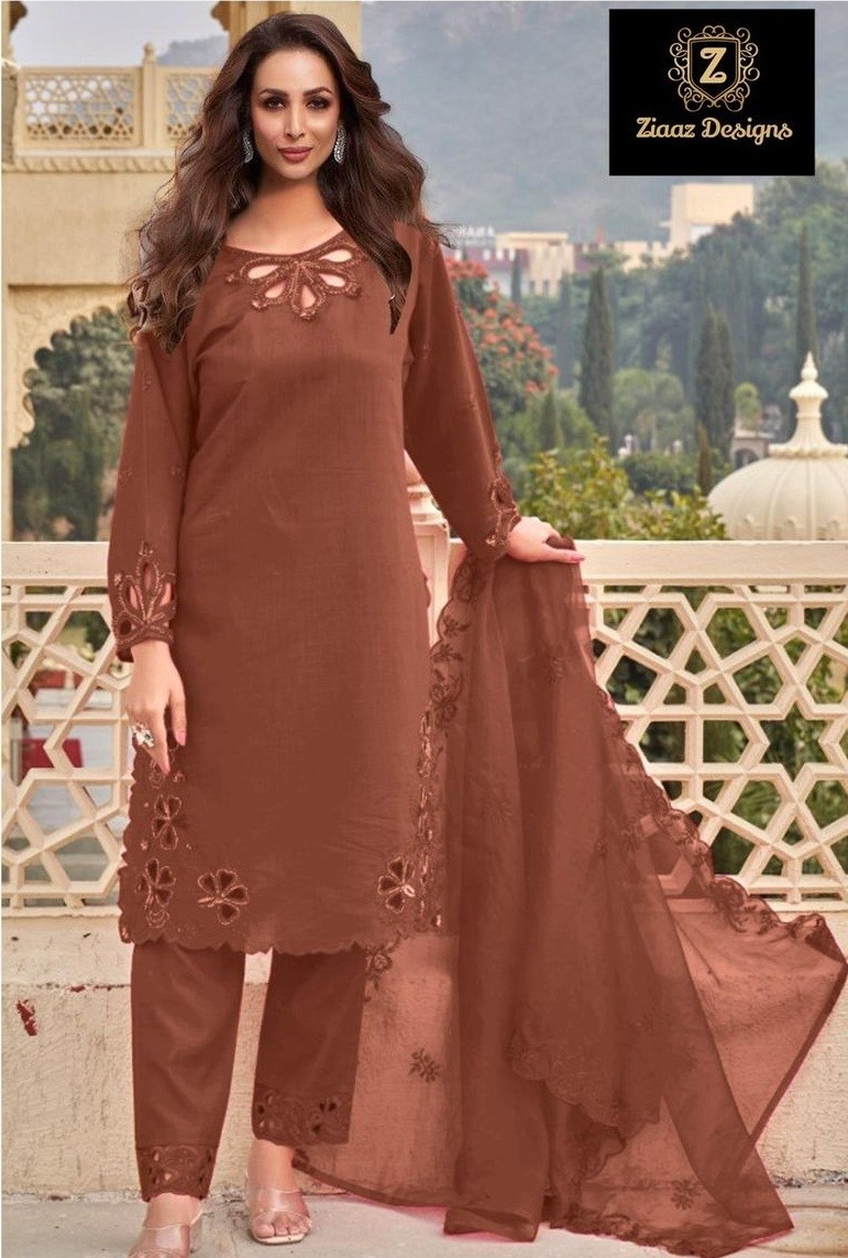 ZIAAZ DESIGNS 739 F PAKISTANI SUITS ONLINE SHOPPING BUY SURAT