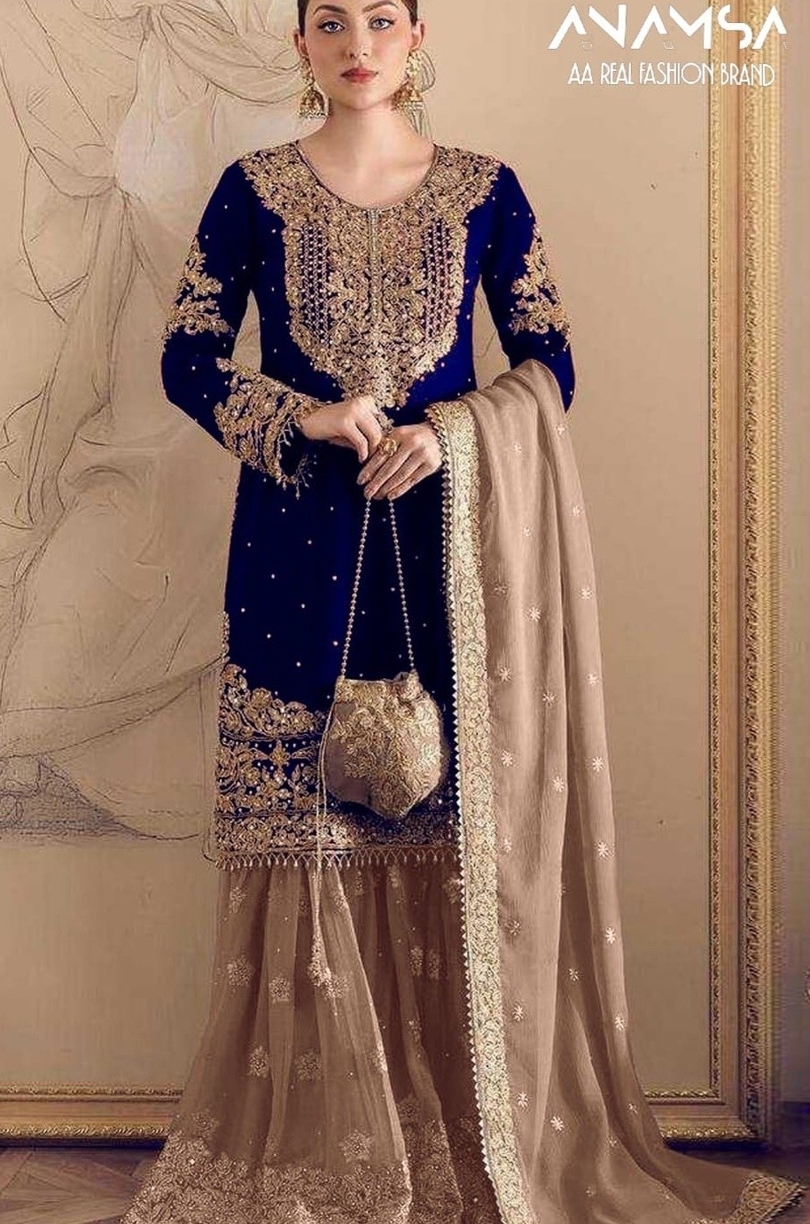 ANAMSA 625 ONLINE BUY PAKISTANI SUITS