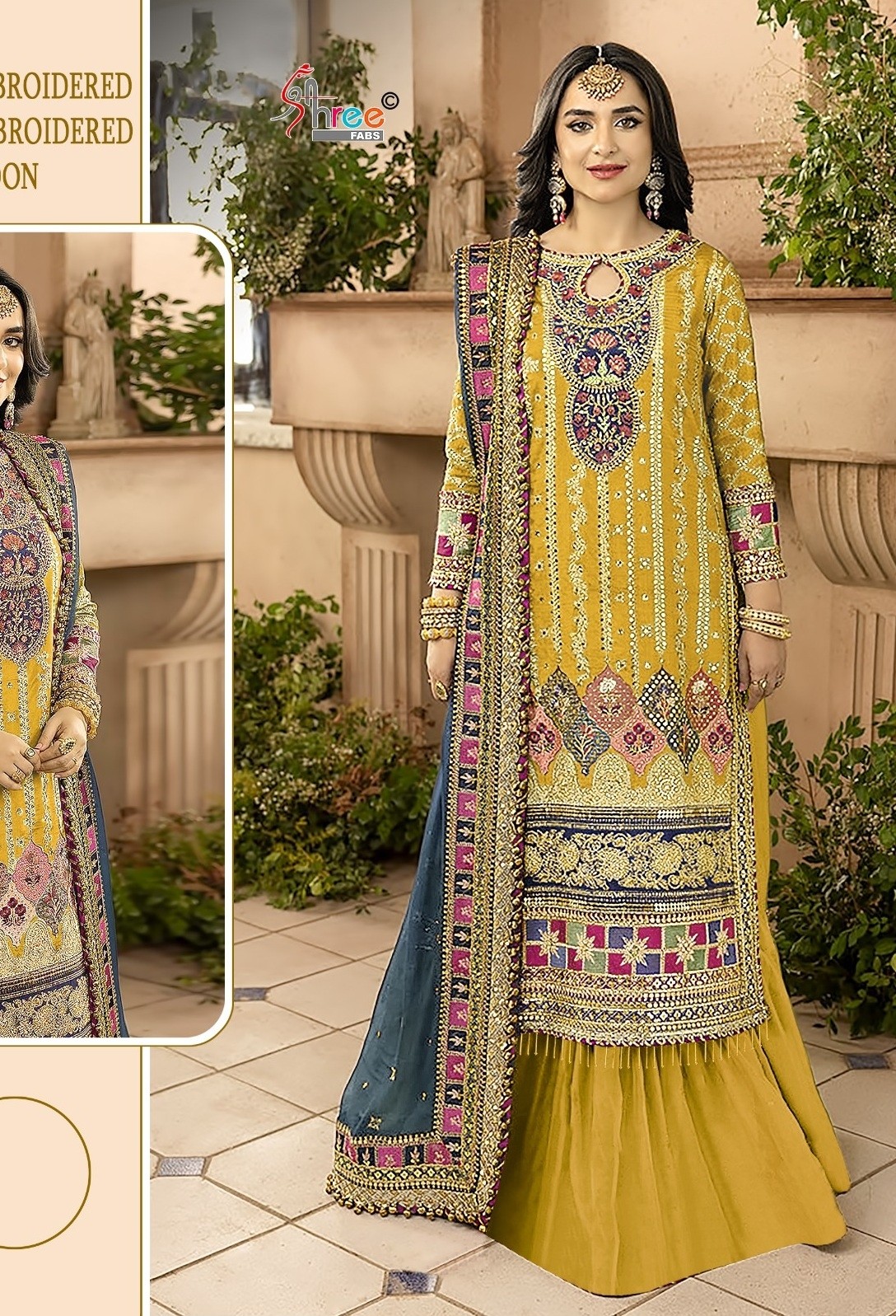 SHREE FABS S 5031 B WHOLESALE PAKISTANI DRESSES BUY SHOPPING