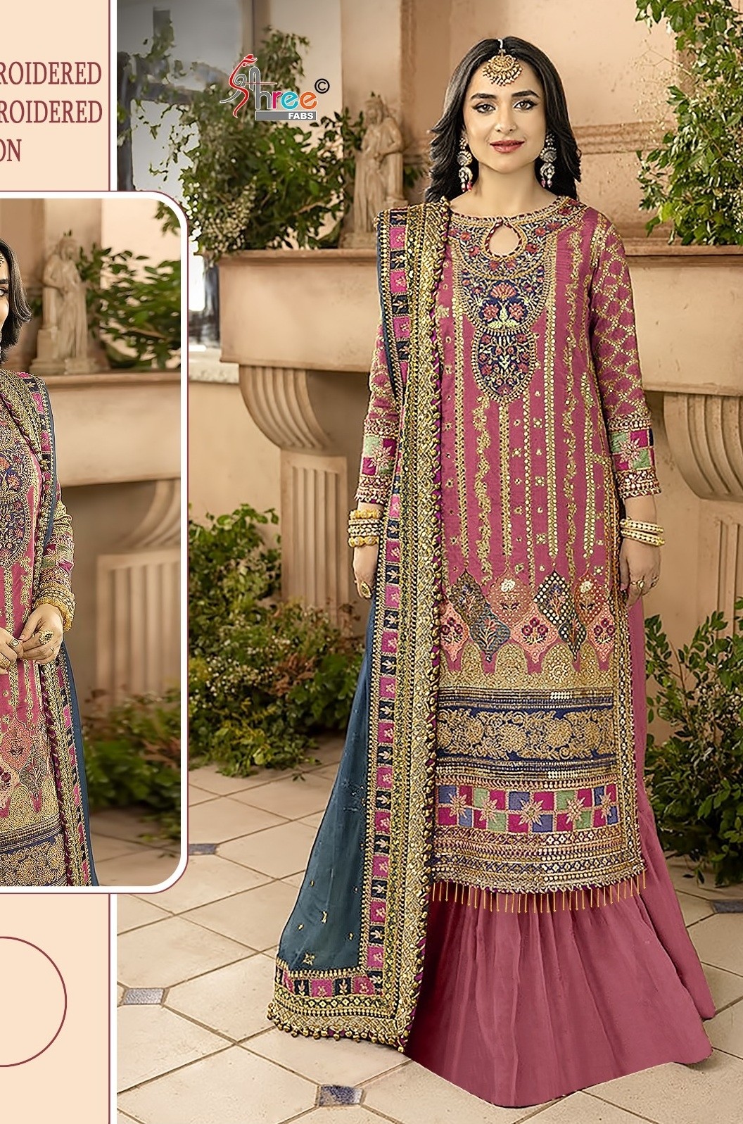 SHREE FABS S 5031 C WHOLESALE PAKISTANI DRESSES BUY SURAT