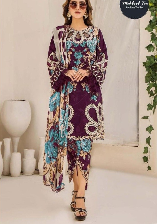 MEHBOOB TEX 1526 B HIT DESIGN PAKISTANI DRESSES BUY ONLINE