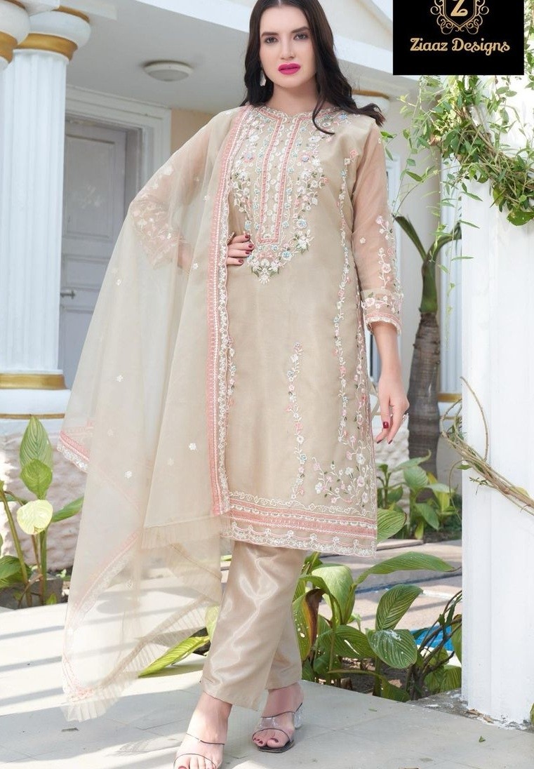 ZIAAZ DESIGNS 769 HIT DESIGN SALWAR SUITS SEMI STITCHED