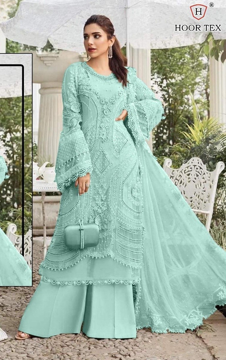 HOOR TEX H 353 A PAKISTANI SALWAR SUITS DEALER BUY ONLINE
