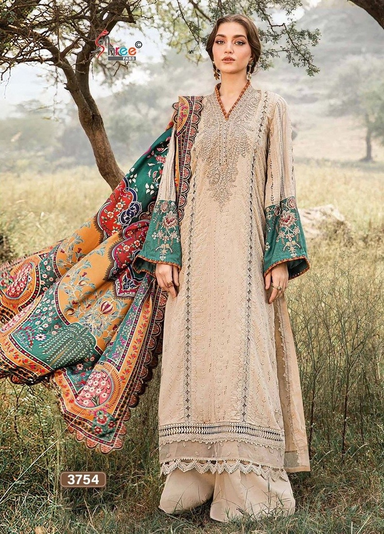 SHREE FABS 3754 MARIYA B EXCLUSIVE COLLECTION VOL 13 REYON PAKISTANI SUITS