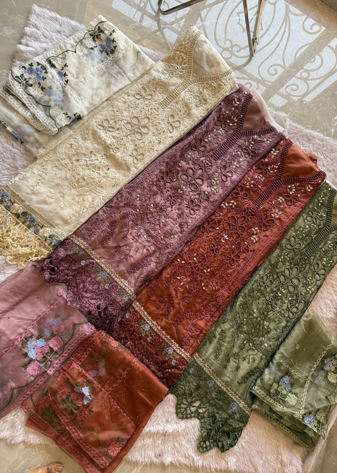ZIAAZ DESIGNS 787 A B C D LATEST DESIGN PAKISTANI SUITS IN SURAT