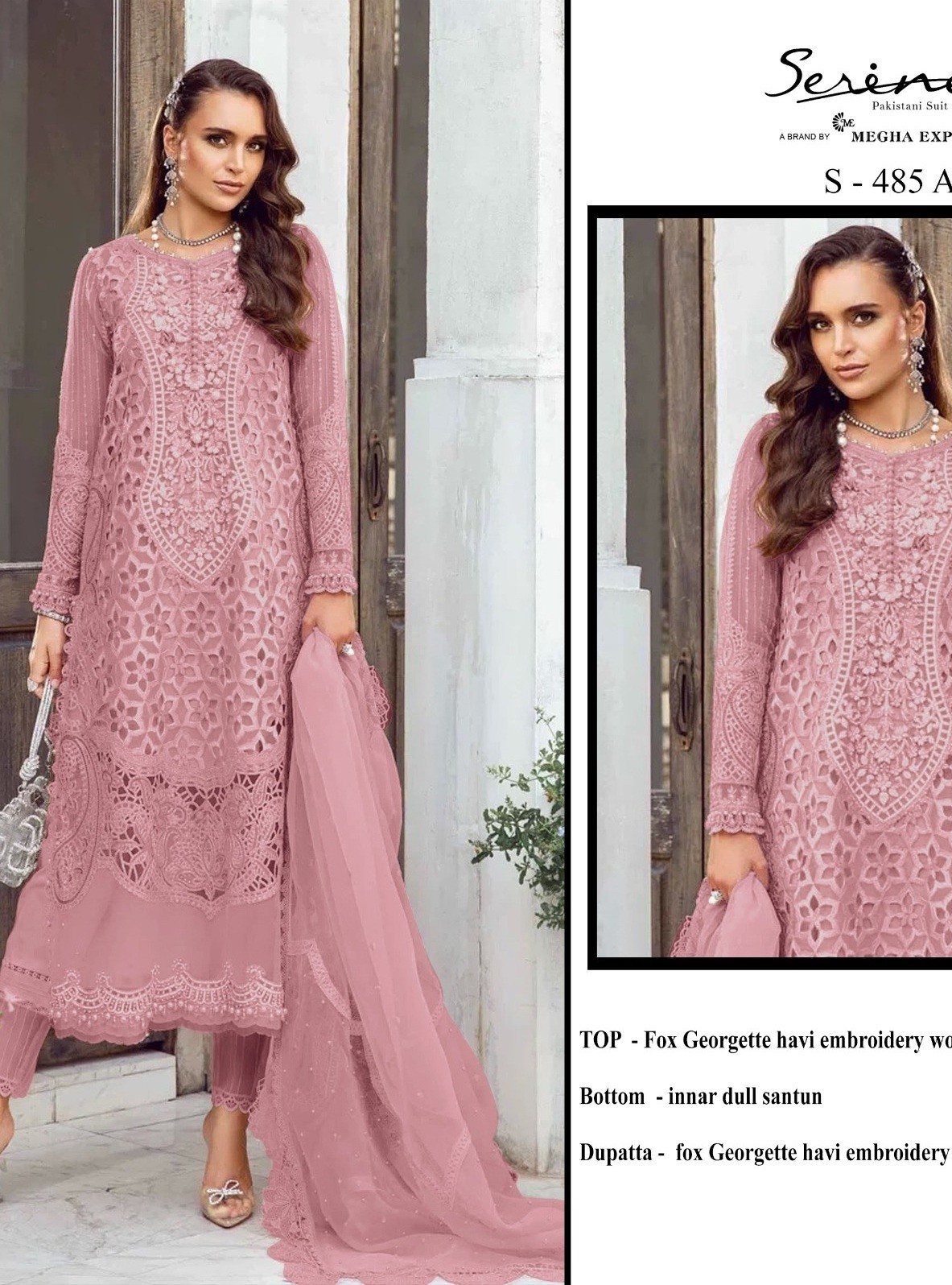 SERINE S 485 A PAKISTANI SUITS SUPPLIER