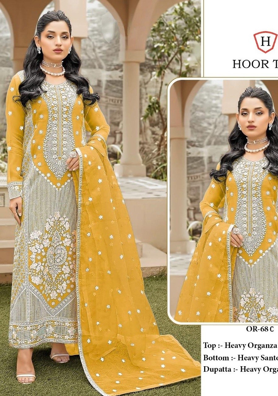 HOOR TEX OR 68 C WHOLESALE WITH PRICE PAKISTANI SUITS