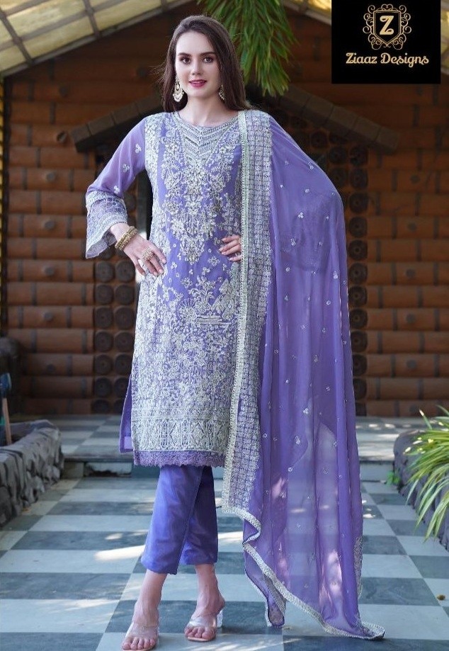 ZIAAZ DESIGNS 701 PAKISTANI SUITS WHOLESALE