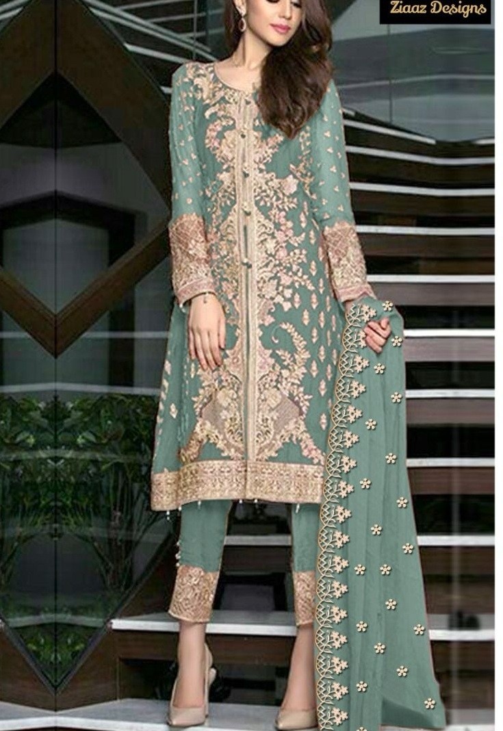 ZIAAZ DESIGNS 807 D NEW COLLECTION PAKISTANI SUITS IN INDIA