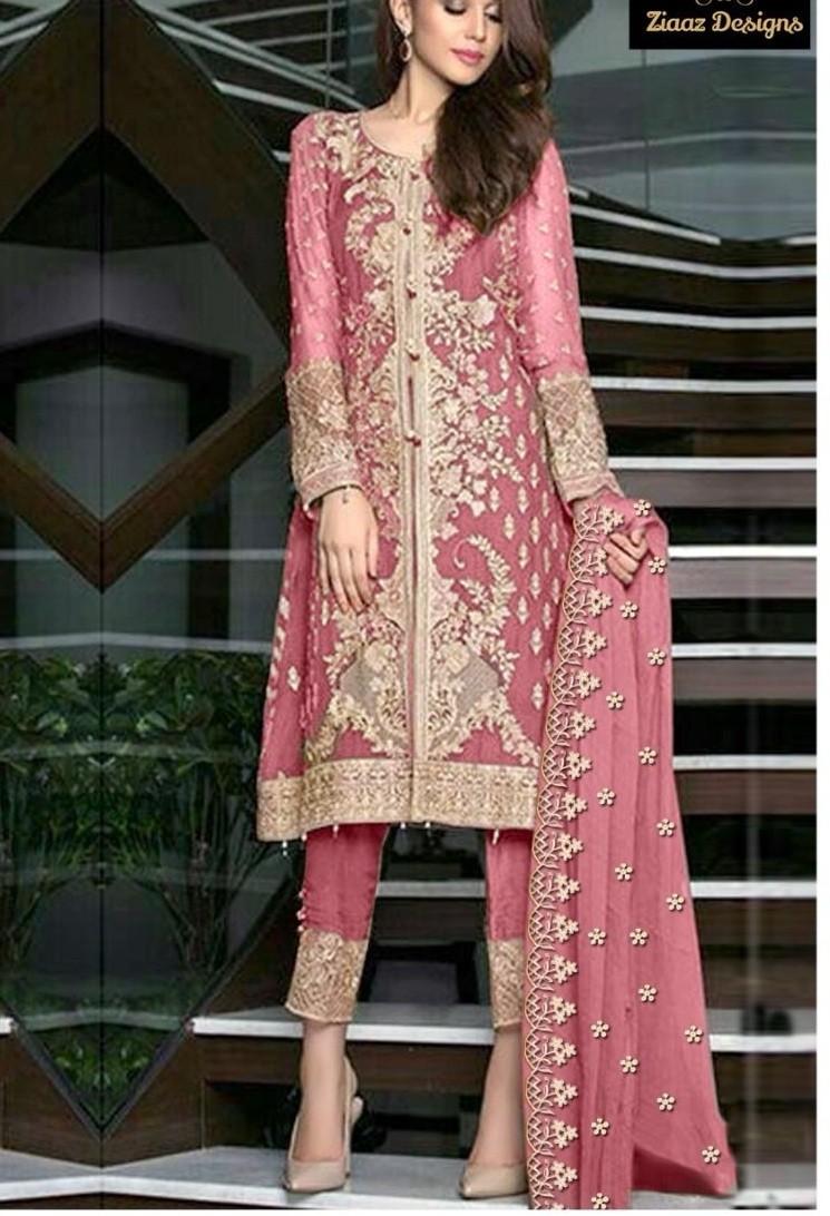 ZIAAZ DESIGNS 807 B NEW COLLECTION PAKISTANI SUITS