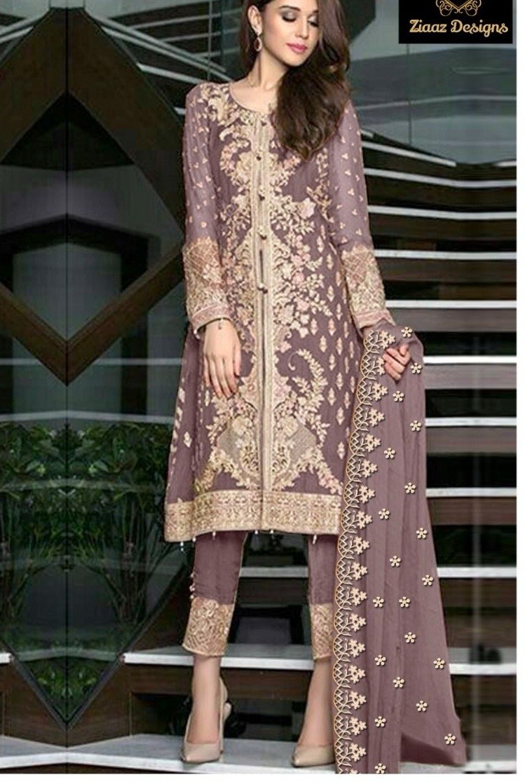 ZIAAZ DESIGNS 807 C NEW COLLECTION PAKISTANI SUITS IN SURAT