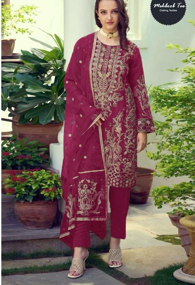 MEHBOOB TEX 1292 C PAKISTANI SUITS LATEST DESIGN