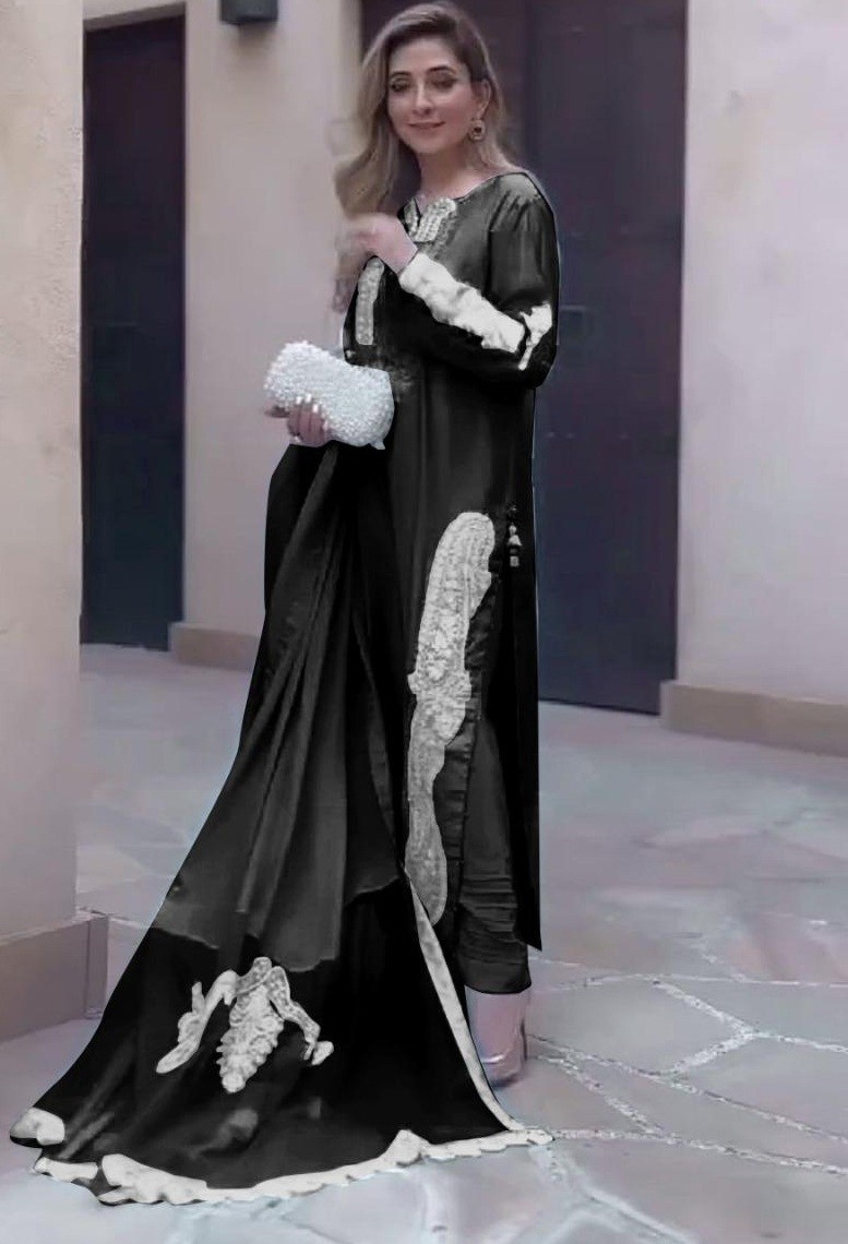 ANAMSA 617 PAKISTANI SUITS SEMI STITCHED BUY SURAT