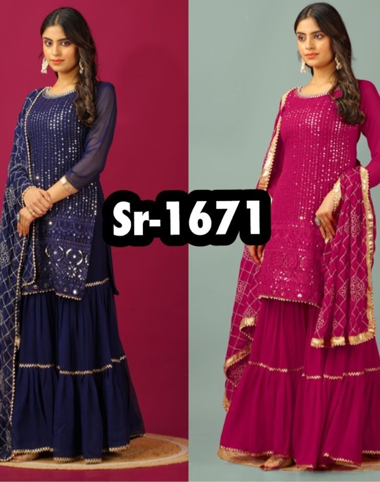 SHREE HARI SR 1671 READYMADE PAKISTANI DRESSES DEALER