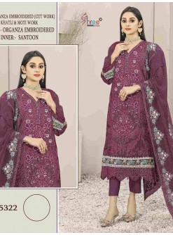 SHREE FABS K 5322 PAKISTANI SUITS WHOLESALE ONLINE