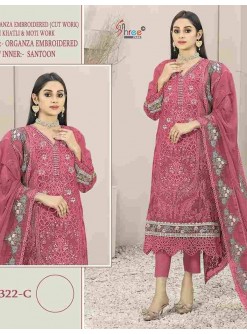 SHREE FABS K 5322 C PAKISTANI SUITS WHOLESALE ONLINE SURAT