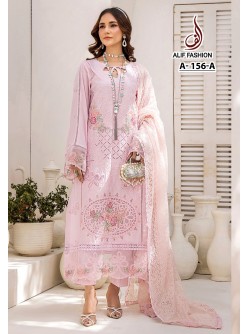 ALIF FASHION A 156 A PAKISTANI SALWAR SUITS DEALER