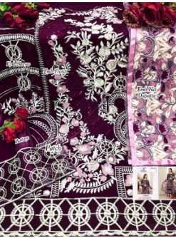 CHARIZMA DESIGNER MARYAM 1029 PURPAL PAKISTANI SUITS