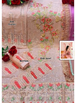RINAZ FASHION 8702 BLOCK BUSTER VOL-12 FOX GORGETTE PAKISTANI SUIT