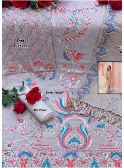 RINAZ FASHION 8703 BLOCK BUSTER VOL-12 FOX GORGETTE PAKISTANI SUIT