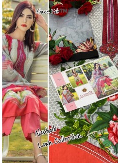 SHREE FAB 1624 AL ZOHAIB LAWN COLLECTTION VOL-1& 2 COMPANY PRICE SALWAAR KAMEEZ